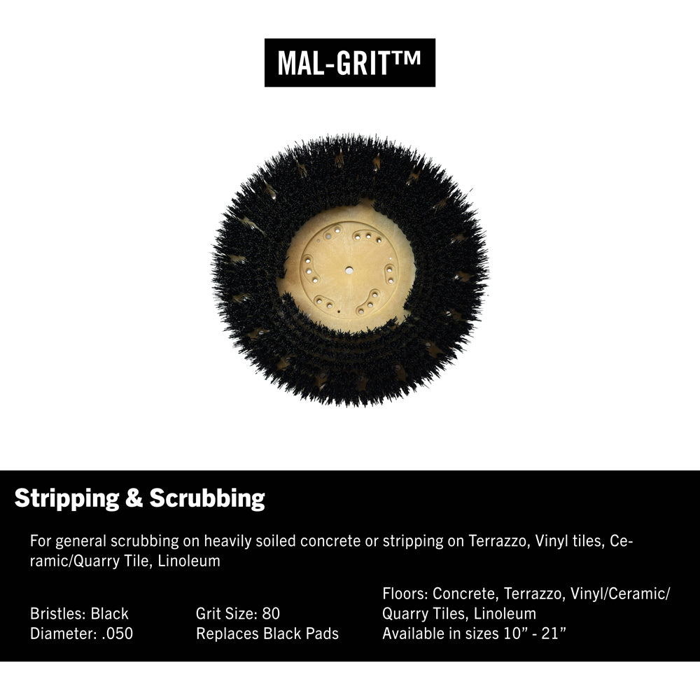 Mal-Grit<sup>™</sup> Rotary Grit Brushes