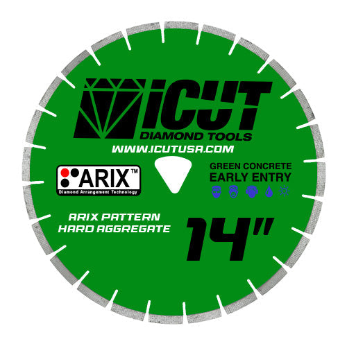 Early Entry Soff-Cut ARIX Diamond Blade