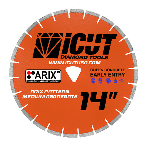 Early Entry Soff-Cut ARIX Diamond Blade
