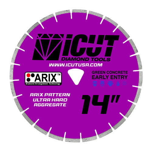 Early Entry Soff-Cut ARIX Diamond Blade
