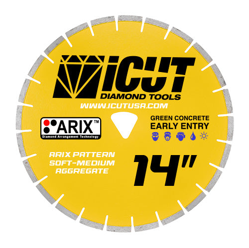 Early Entry Soff-Cut ARIX Diamond Blade