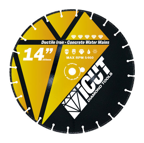 iCut Ductile Iron Diamond Blade