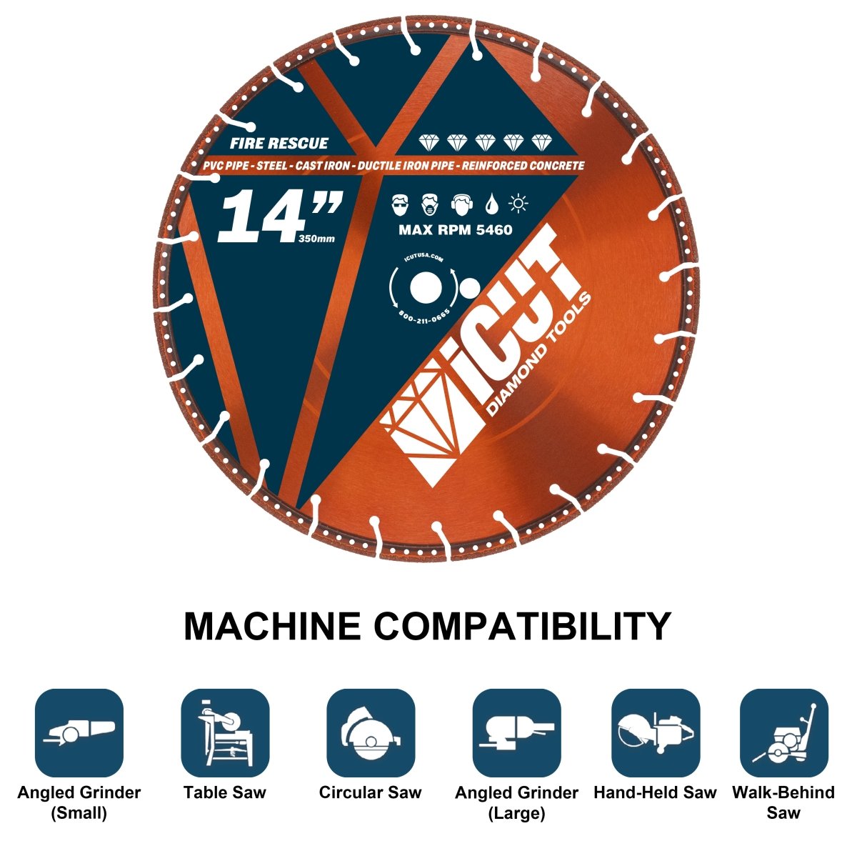 Fire Rescue Diamond Blade
