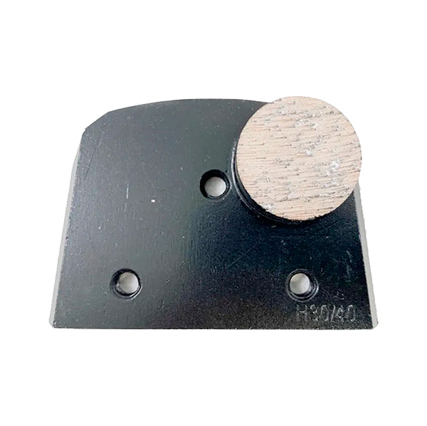 Lavina single round trapezoid diamond hard bond