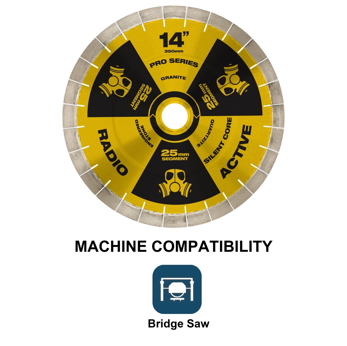 Radioactive Diamond Blade