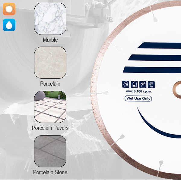 ZENESIS™ Continuous Rim Diamond Blade