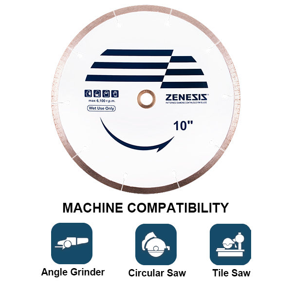 ZENESIS™ Continuous Rim Diamond Blade
