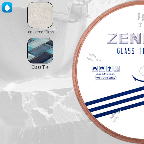 ZENESIS™ Glass Tile Diamond Blade