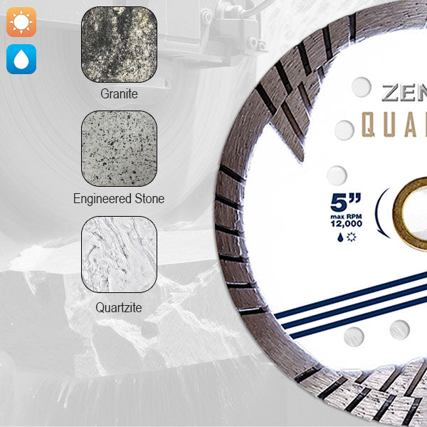 ZENESIS™ QUARTZITE Diamond Blade