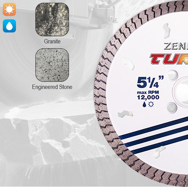 ZENESIS™ Turbo+ Diamond Blade