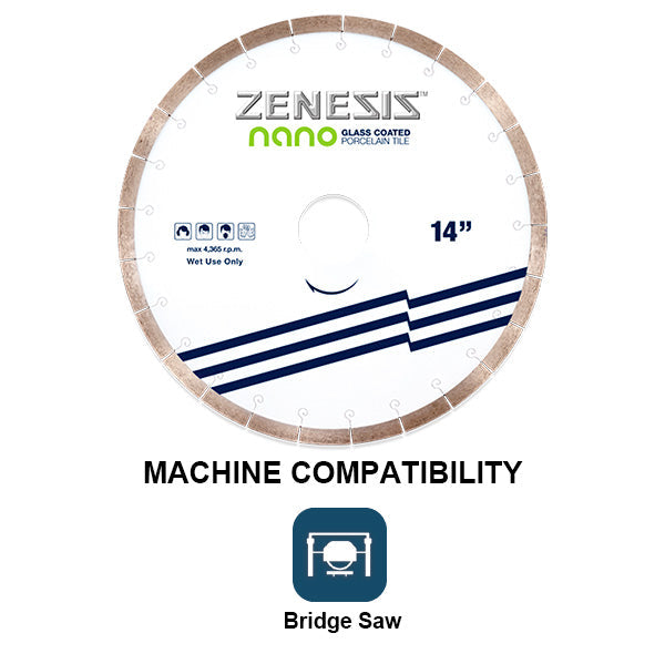 ZENESIS™ Silent Core NANO Diamond Blade