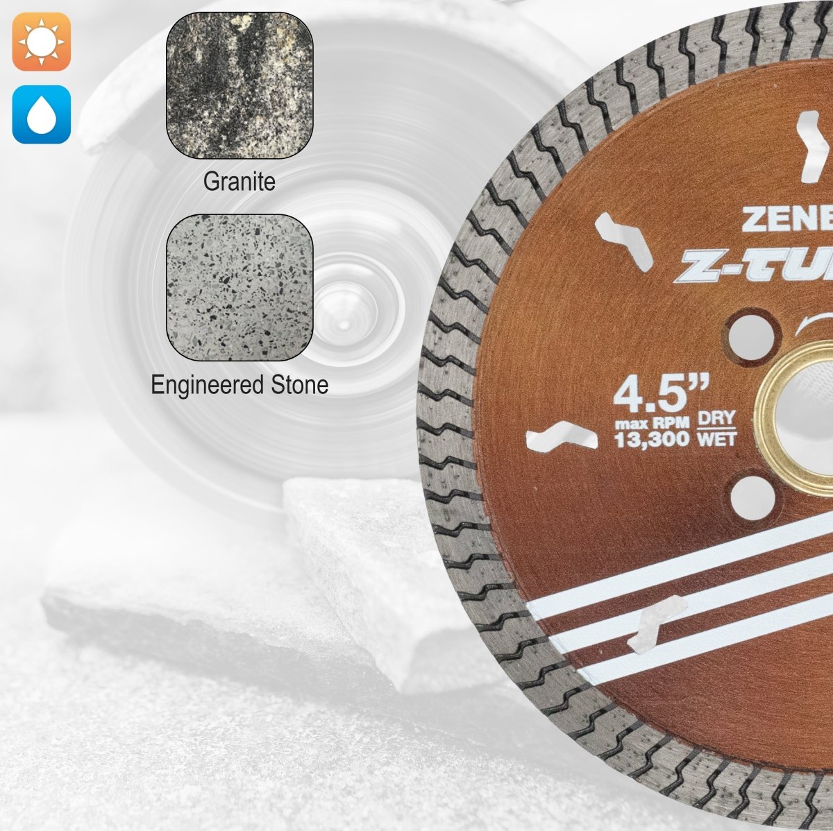 ZENESIS™ Z-TURBO Diamond Blade
