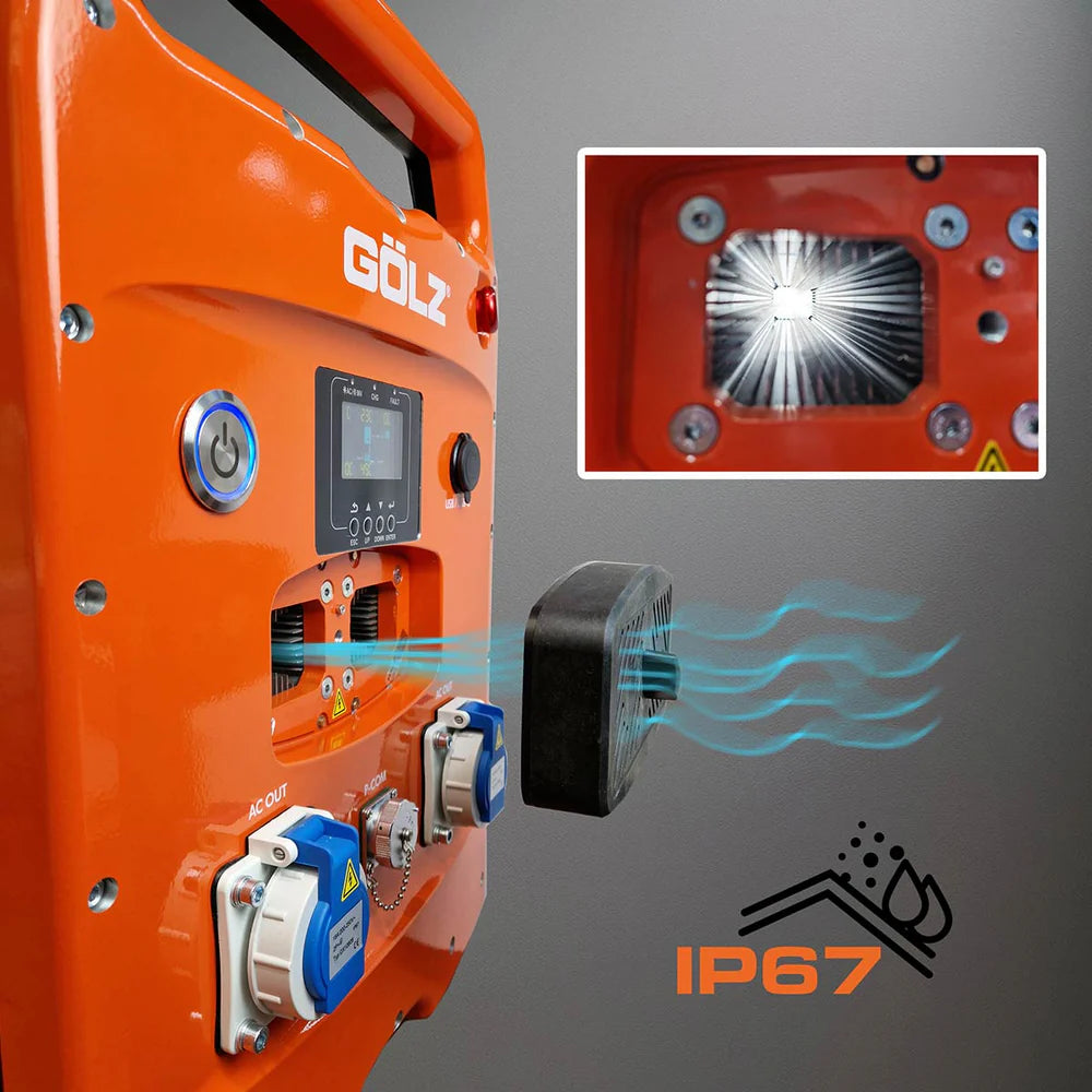 GOLZ BattPak 5048 Mobile Battery Powered Generator