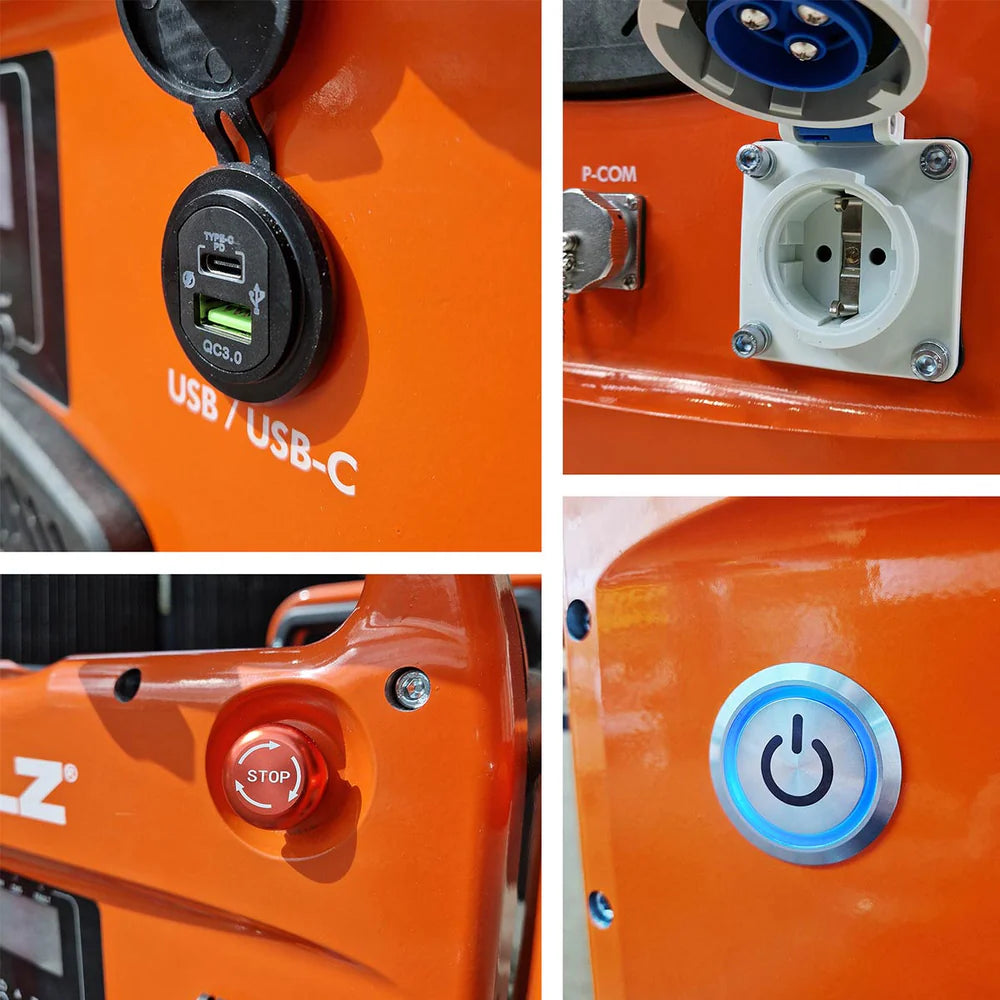 GOLZ BattPak 5048 Mobile Battery Powered Generator