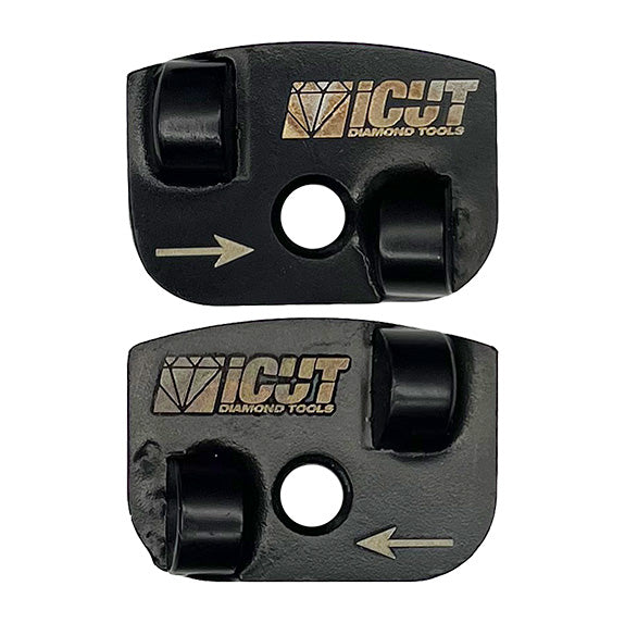 iCut™ 1/4 Round Double Segment PCD