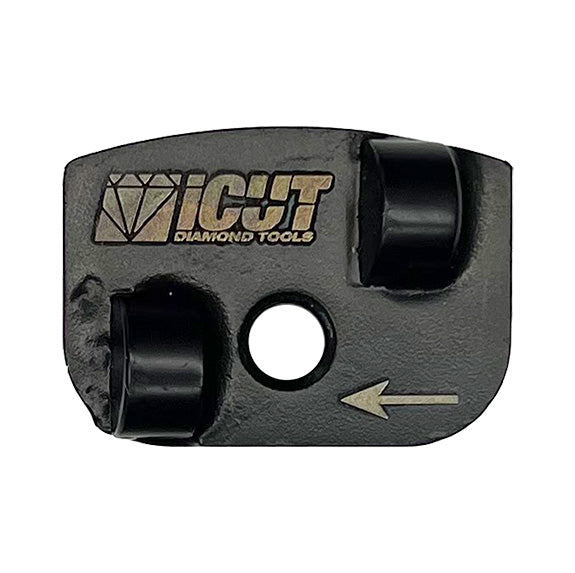 iCut™ 1/4 Round Double Segment PCD