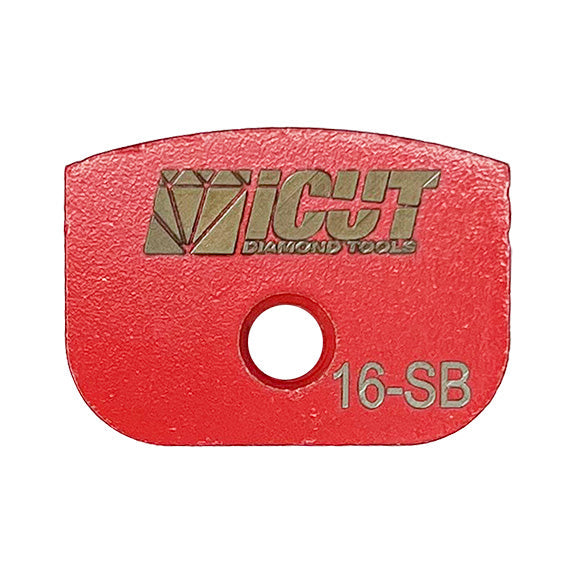 iCut™ Sharktooth Double Segment Soft Bond 16 Grit