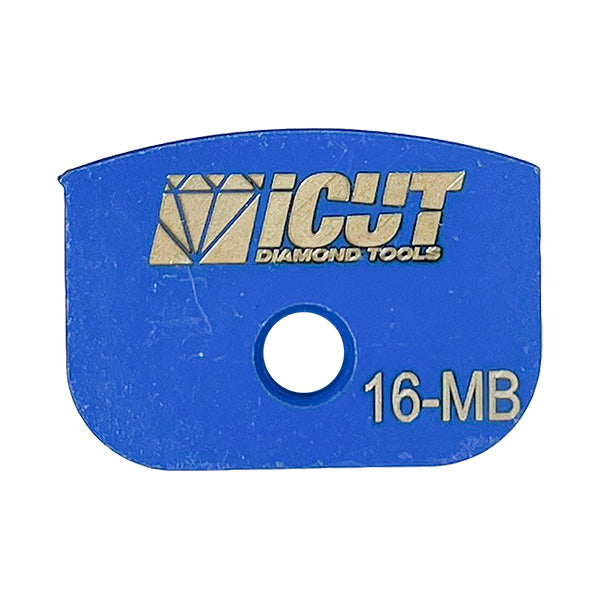 iCut™ Sharktooth Single Segment Medium Bond 16 Grit