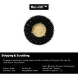 Mal-Grit<sup>™</sup> Rotary Grit Brushes