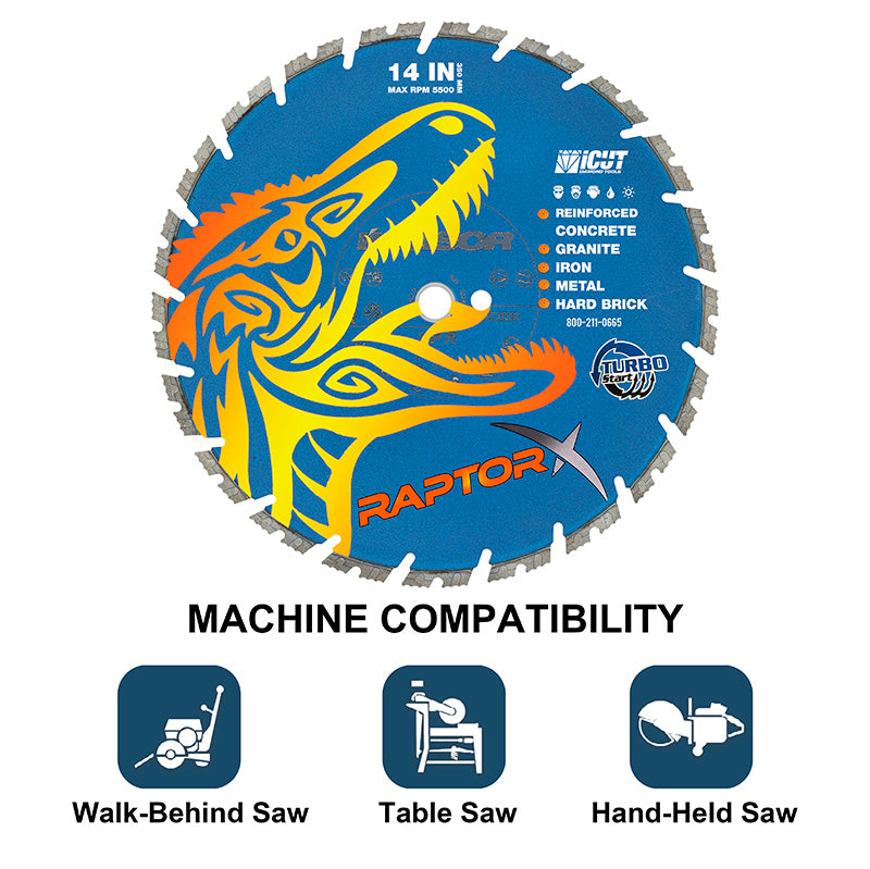 Raptor X Diamond Blade