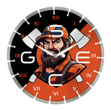 Custom Diamond Saw Blade Wall Clock
