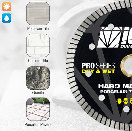 Ultra Thin Turbo TRX Diamond Blade