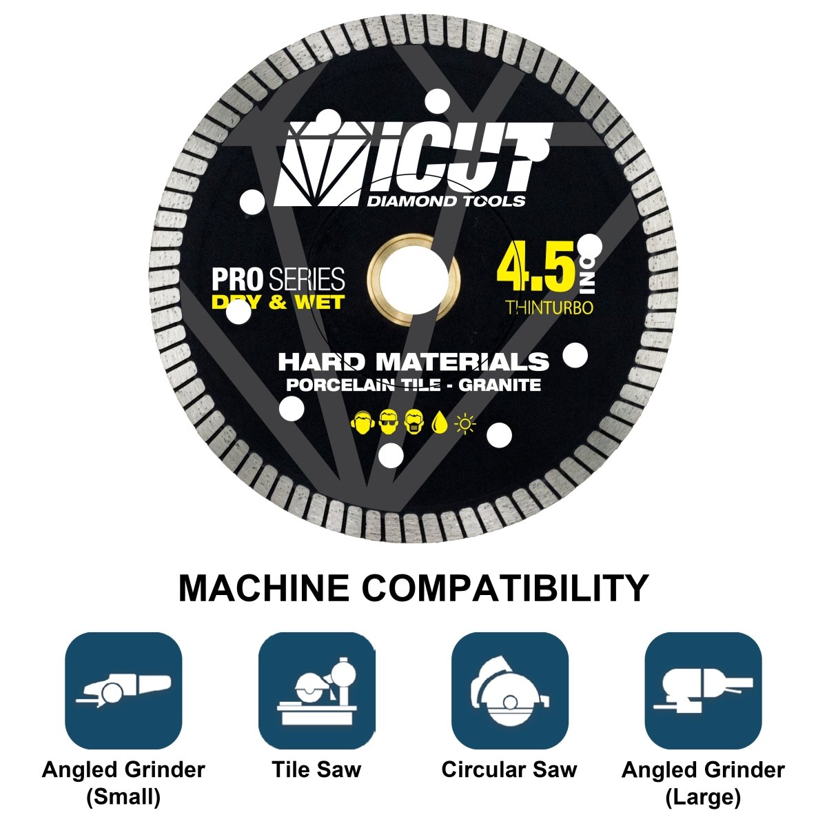 Ultra Thin Turbo TRX Diamond Blade