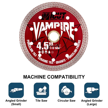 Vampire Thin TR-RX Diamond Blade