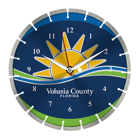 Custom Diamond Saw Blade Wall Clock
