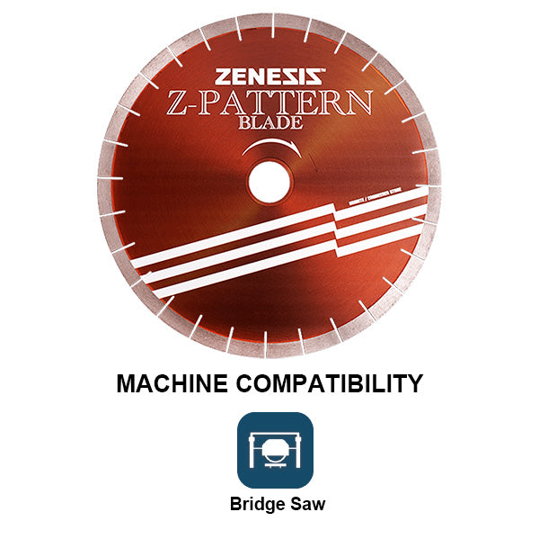 ZENESIS™ Z-Pattern Diamond Blade