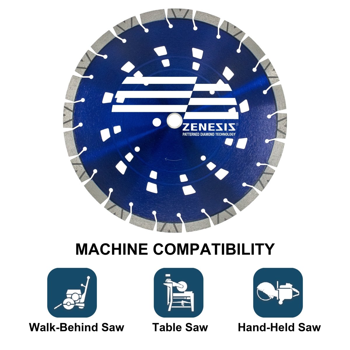 ZENESIS™ BLUE Diamond Blade