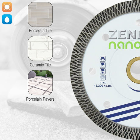 ZENESIS™ NANO DRY Diamond Blade