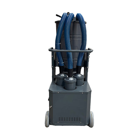 ASL Machines USA 110V 3-Motor Dust Extractor rear view showing motors