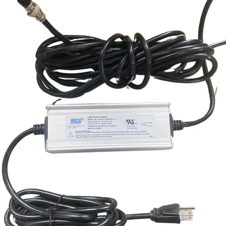 Power supply and cord for automatic grout cleaning machine