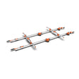 Battipav AGILE LIGHT PLUS large-format tile handling system with telescopic bars and six suction cups
