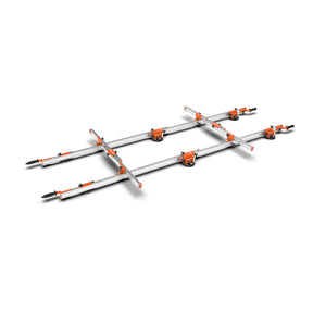 Battipav AGILE LIGHT PLUS large-format tile handling system with telescopic bars and six suction cups