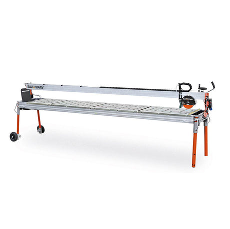 Battipav EXTRA 3300S Superlunga tile saw for oversized porcelain tile cutting