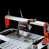 Battipav SUPREME 260S cutting head and work table with 300 mm blade capacity