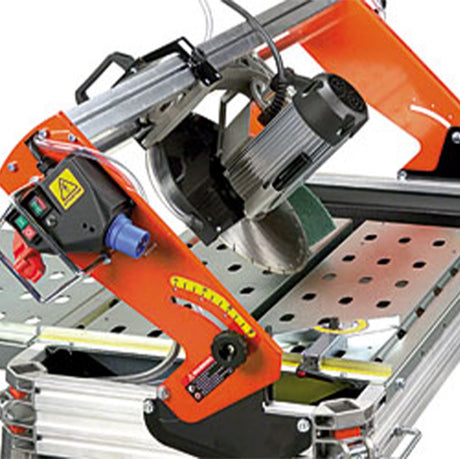 Battipav SUPREME 260S tilting cutting head for 45 degree angle cuts