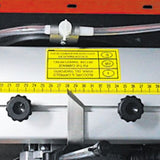 Battipav VIP 260 graduated rail guide with adjustable blocking handle