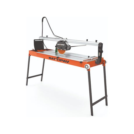 Battipav VIP 260 rail tile saw with folding stand and wheel kit