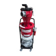 Forte FP01 dust pre-separator with continuous collection bag and wheeled frame