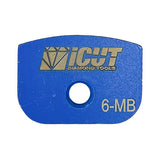 iCut™ Sharktooth Double Segment Medium Bond 6 Grit