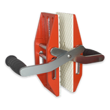 Max Aggressive double-handed carry clamp with rubber grip handles